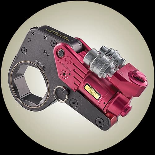 The XLCT Low Clearance Hydraulic Torque Wrench
